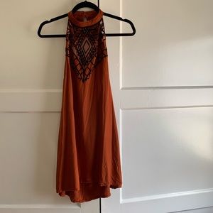 TALLOW X FREE PEOPLE Halter dress